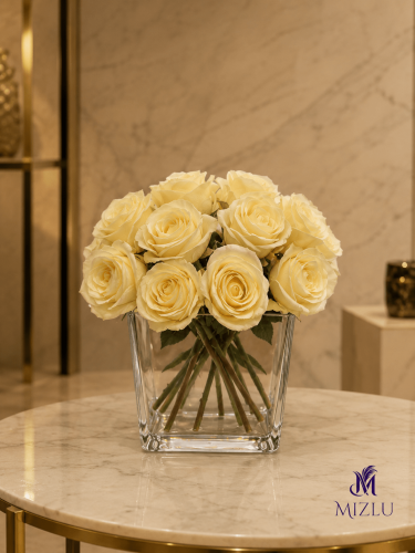 MIZLU Golden Rose Cube