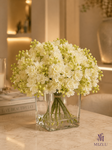 Ivory Bloom Cube