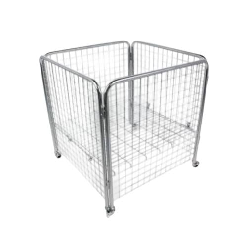 Wire chrome basket with covers · rust resistant ·...