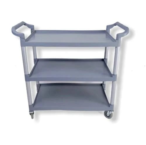 Gray trolley cart · 3 levels · multiple sizes
