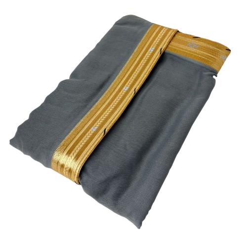 The distinguished Bisht is metallic