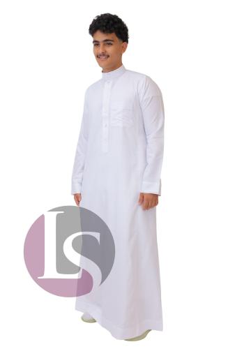 ثوب شبابي أنيق بتصميم عصري