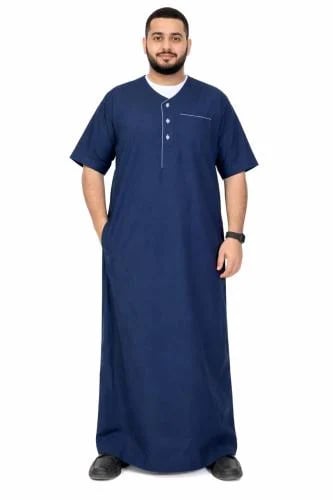 ثوب منزلي رجالي مريح وانيق بتصميم عصري من السويدي