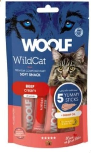 Wolf cat treats with beef flavor 5*14g
