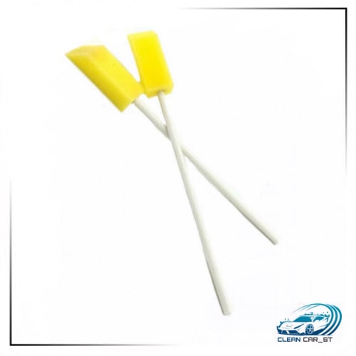 اسفنج تنظيف فتحات التكييف (قطعتين) بمقبض بلاستيك