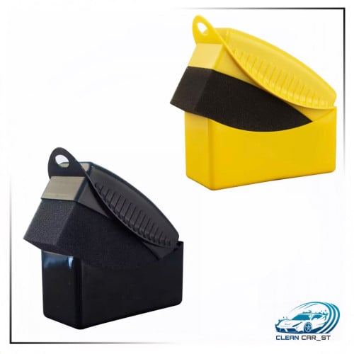 إسفنج تلميع اطارات مع حافظة - سافي واكس