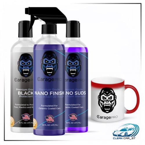 مجموعة العناية الثلاثية (4 قطع) - كراج برو