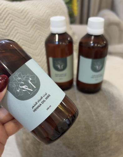 زيت حناء الشعر