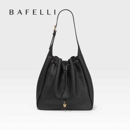 حقائب يد نسائية جديدة من BAFELLI حقائب يد جلدية عصرية فاخرة أنيقة 2025 ذات جودة عالية مصممة بسعة العلامة التجارية محفظة كتف للسيدا...