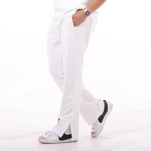 بنطلون أوفر سايز - أناقة بيضاء