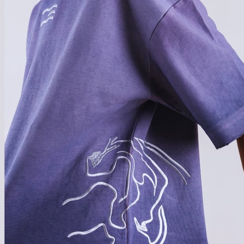 Purple box T-shirt