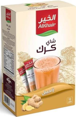 شاي كرك الخير بالزنجبيل 12 ظرف