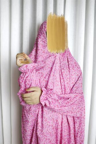 شرشف صلاة بخنق مقاس 9 الى 14 سنه