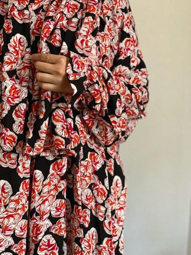 شرشف صلاة لف بكسرات مع طقطق - القاس فري سايز - نوع...