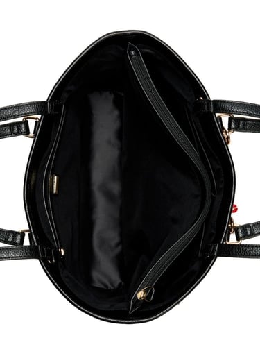 شنطه قيس للدوامات لون اسود اصلي