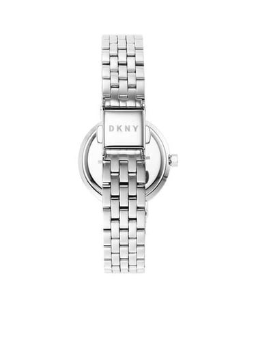 ساعه دكني لون فضي