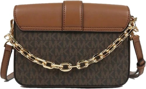 شنطة مايكل كورس سقنتشر بني انيقه