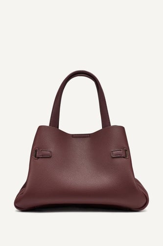 شنطه دكني لون برقندي