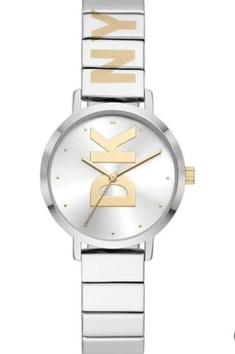 ساعه دكني فضي