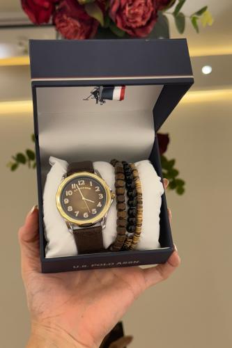 ساعه بولو الرجاليه مع اساور