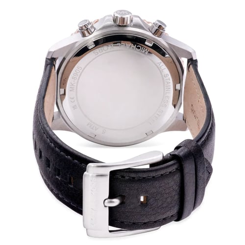 ساعه مايكل كورس رجاليه لون اسود