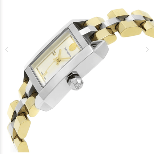 ساعه توري بورش مكس ذهبي وفضي 24Mm