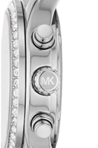 ساعه مايكل كورس جلد كحلي مع ميناء كرستال فخم