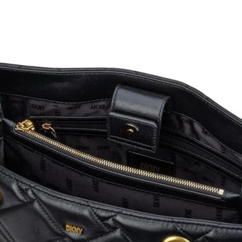 شنطه دكني جلد اسود للدوامات