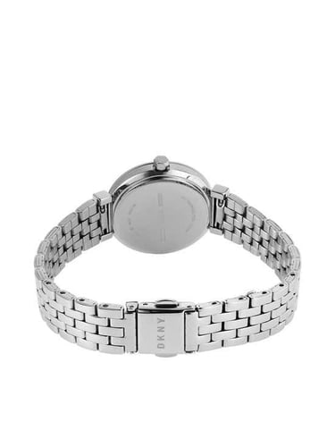 ساعه دكني لون فضي