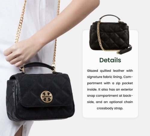 شنطه توري بورش كروس بدي اصلي