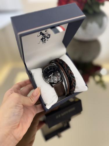 ساعه بولو مع اساور