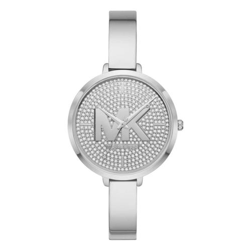 ساعه مايكل فضيه ميناء كرستال للمناسبات