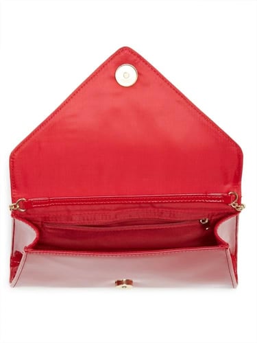 Stella Envelope Clutch Color: redاصلي