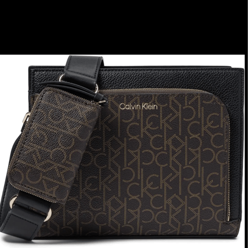 شنطه كيلفن كلاين بمحفظه اضافيه ع الاستراب