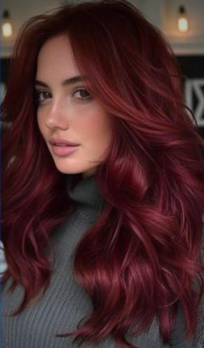 صبغة شعر لون خمري 100ملي تغطي الشيب 100‎%‎