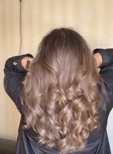 صبغةشعر لون ذهبي بلاتيني تغطي الشيب 100‎%‎