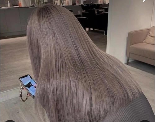 صبغة نباتيه أشقر رمادي 100ملي تغطي الشيب 100‎%‎