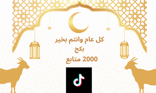 بكج 2000 متابع تيك توك