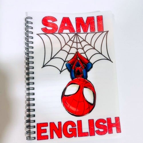 دفتر شخصية سبايدر مان