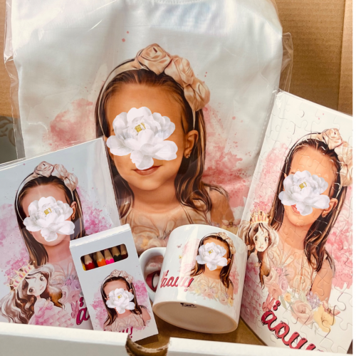 بوكس هدايا بصورة الطفل