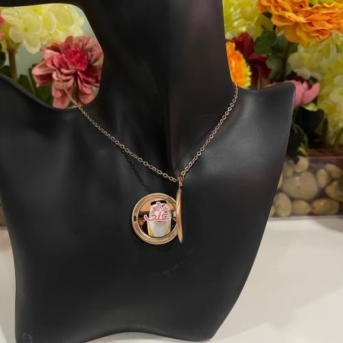 قلادة حفر ليزر بصورة شخصية