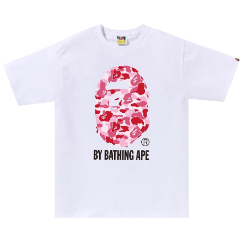 T-shirt APE X Burburry blanc