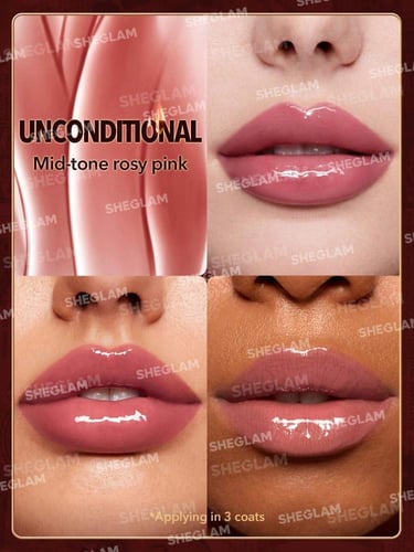 ملمع الشفاه المغذي إمبر روز إمورتال لاف من شيجلام...