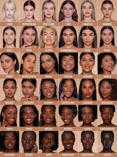 شيجلام- بودرة أساس تركيبة عالية التغطية - درجة نود...