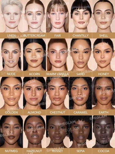 شيجلام - كونسيلر تغطية كاملة يدوم حتى 12 ساعة - در...