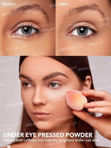 بودرة إنستا ريدي الثنائية للوجه وتحت العين من شيجل...