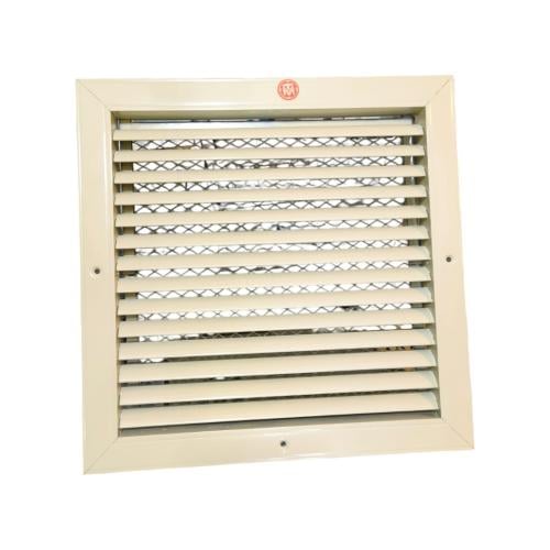 غطاء شفاط شيش المنيوم مقاس 30×30 بيج - HTM
