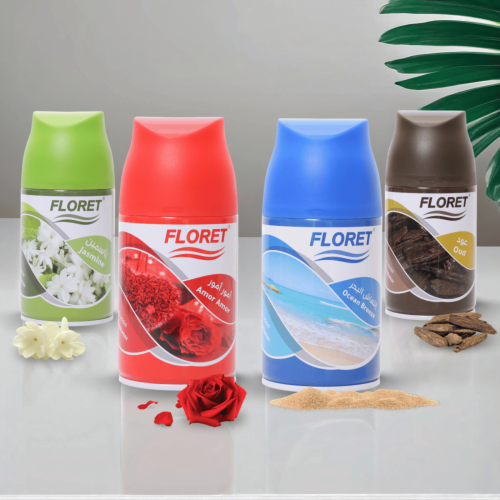 معطر الجو 250 مل بخاخ بروائح متعددة - فلوريت FLORE...