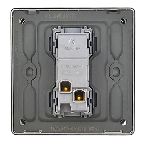 مفتاح مفرد أسود فولتير وطني - الرائد العربي ALRAED