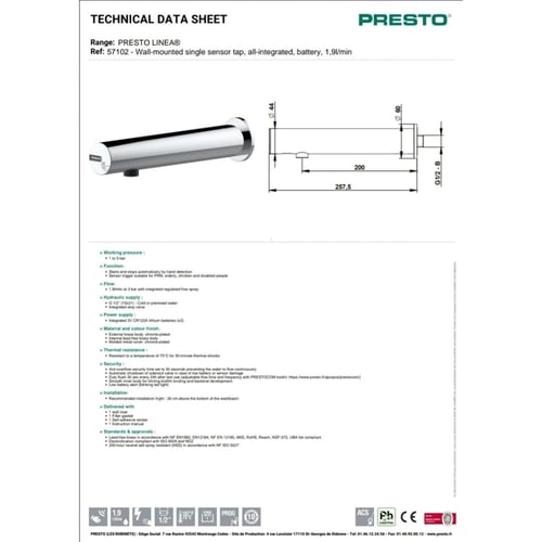 خلاط وضوء مساجد جداري حساس بالبطارية خط واحد 57102...